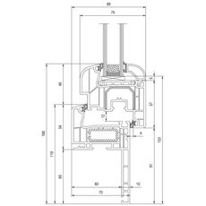 Aluplast Ideal 4000 raam als renovatiekozijn in Round-Line