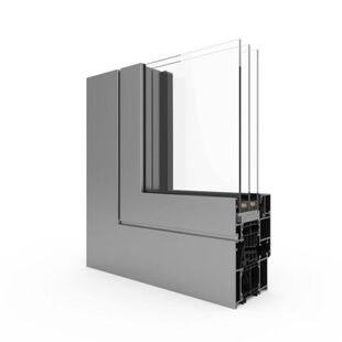 Alufenster Aluprof MB-86 SI Außen