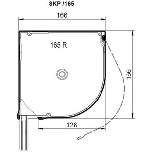 Vorbaurollladen SKP mit Kastenhöhe 165mm