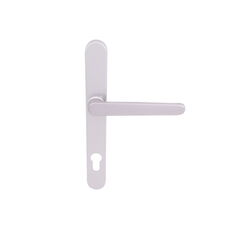 Türdrücker Flach in Silber