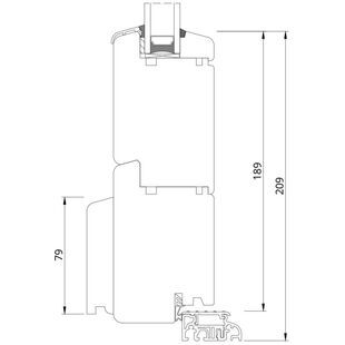 Drutex Softline 68 Haustür 20mm Schwelle nach außen öffnend