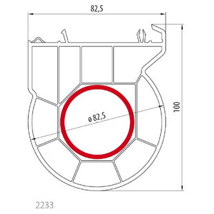 Gealan 2233 - Eckkopplung variabel