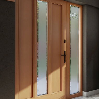 Nebeneingangstür mit Seitenteil