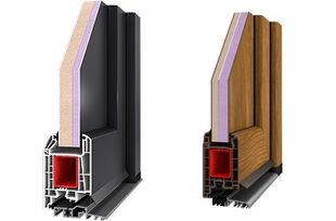 Haustürprofil Iglo Energie mit Füllung