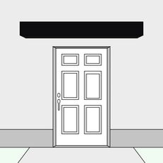 Sektionaltor in Moosgrün RAL-6005