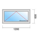Venstermaat 1200x600mm