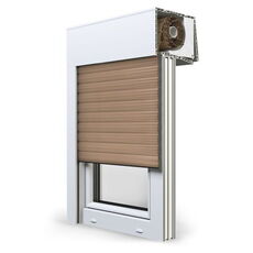 Opoterm SKT Aufsatzrollladen in 04 Dunkelbeige