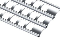 Rollgitter-Lamelle von Krispol - Profil R2 AM aus Aluminium