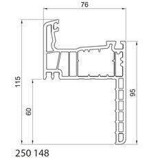 Salamander Streamline 76 renovatiekozijn