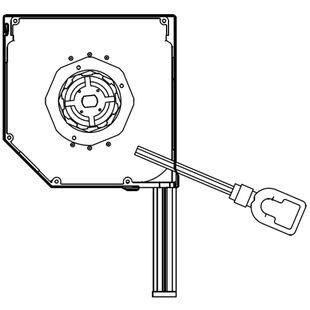 Vorbaurollladen Antrieb Ausgang Typ B