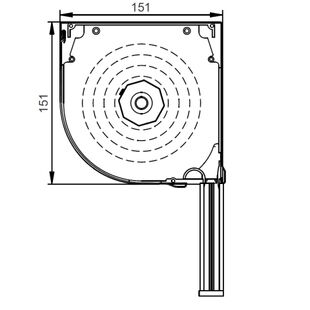 Vorbaurollladen PRL mit Kastenhöhe 151 mm
