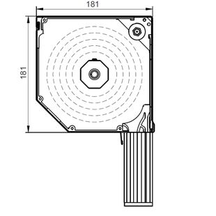 Vorbaurollladen PST mit Insektenschutz 181mm