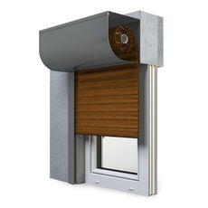 SKP Rollladen in 30 Golden Oak