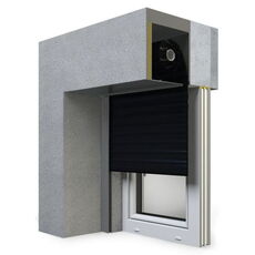 SP-E Unterputzrollladen in 20 Schwarz