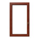 Holzfenster in Teak Lasur