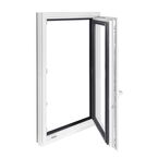 Fenster innen weiß und außen farbig