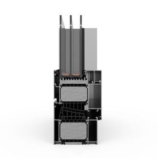 Alu-kozijn Aluprof MB-104 Passive Profielsnede