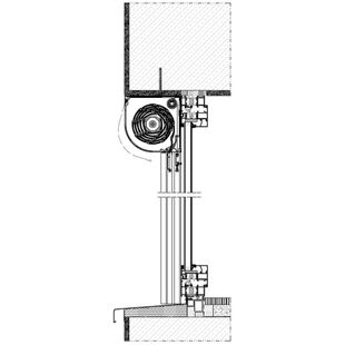 Vorbaurollladen SKT MKT Einbaubeispiel 2 in der Laibung