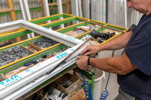 arimeo Fenster Lüftungssystem Montage einrasten