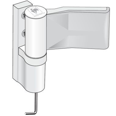 Haustürband Dr. Hahn KT-V 6R vertikale Regulierung