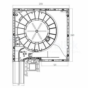 Detailtekeningen opbouwrolluik Exte Elite XT