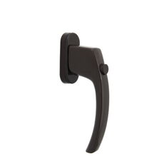 Fenstergriff Standard mit Knopf, Braun