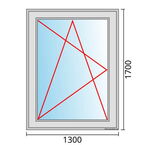 Venstermaat 1300x1700mm
