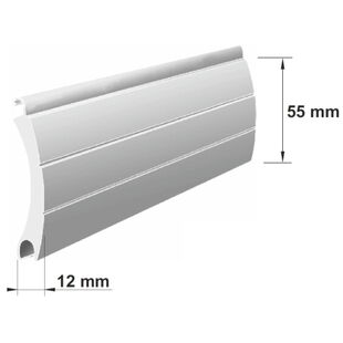 Rolltor Lamelle PA 55 mm