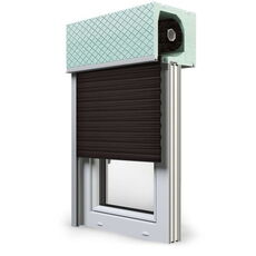 Aufsatzrollladen Beck+Heun ROKA-TOP® 2 RG in 08 Dunkelbraun