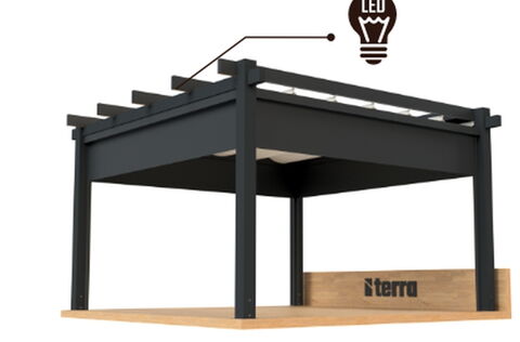 Pergola Terra Zubehör LED Beleuchtung
