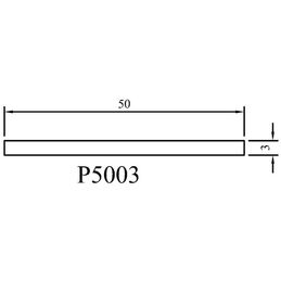 Schemata Flachleiste 50mm Breite