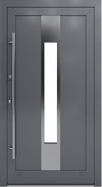 DRUTEX Alu Haustür Modell 11 Kiel in Anthrazit