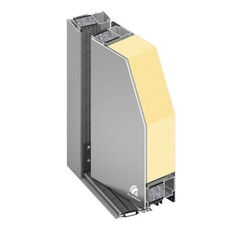 Aluprof profiel MB 104 PASSIVE SI kozijn deurpaneel