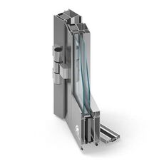 Aluprof profiel MB 70 HI met warmte-isolatie deur