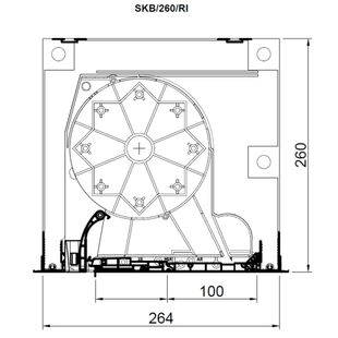 Detailtekeningen opbouwrolluik Aluprof SKB Styroterm