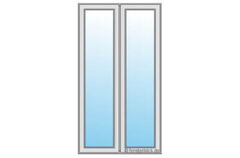 2-flüglige Balkontür