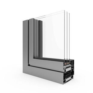 Aluminium kozijn Deceuninck Decalu 88 ST Buiten