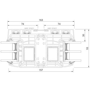 Drutex Iglo Energy AluCover - 70001-50124 Fest Kopplung