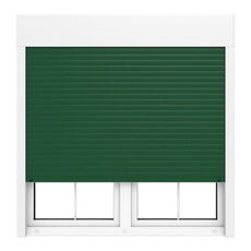Aufsatzrollladen mit Moosgrün Rolladenpanzer