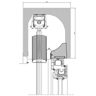 Raffstorekasten ZF-S  260 - Rahmen Iglo 5