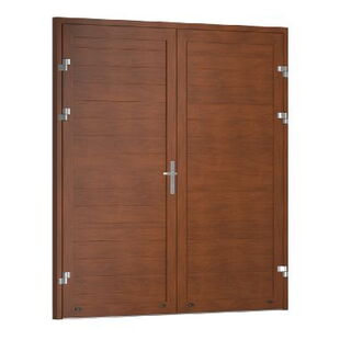 Garagentür 2-flügelig Krispol RCS Sicke Prägung schmal