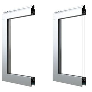 Sektionaltor Verglasung von Krispol