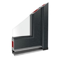 Kunststofftürprofil Iglo 5 in Anthrazitgrau