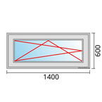 Venstermaat 1400x600mm