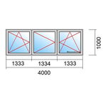 Raamafmetingen 4 m breed