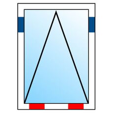 Fenster Verklotzung Kippflügel