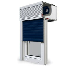 BeClever Aufsatzrollladen Clever Box in 18 Stahlblau