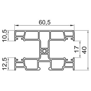 Führungsschiene RK-18 Maxi Doppel