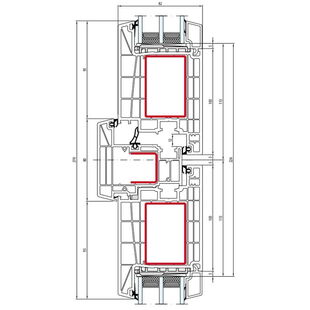 Salamander bluEvolution 82 Stulp 80mm Tür innen öffnend Classic-Line - HO9800 - HO8550