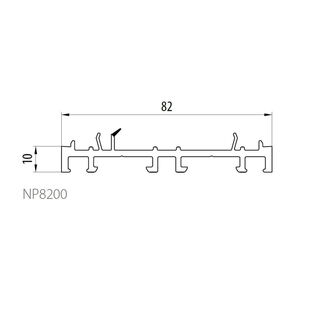 Salamander NP8200 Rahmenverbreiterung 10mm